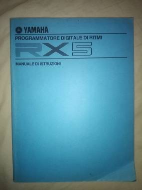 Manuale Yamaha RX5 originale in italiano e Nord Stage