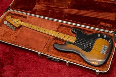Custodia rigida Fender vintage 1976 1977 per basso Precision Jazzz