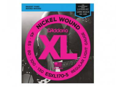 D'addario Esxl170-5 (per Basso Steinberger)